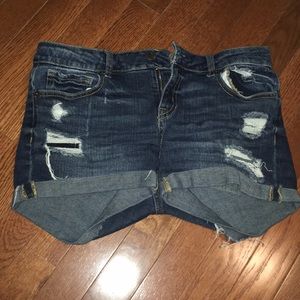 Jean shorts